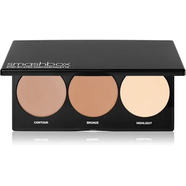 Smashbox Smashbox Step-By-Step Contour Palette paleta za konture obraza odtenek Light 8.68 g