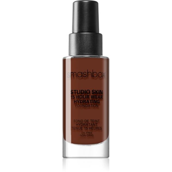 Smashbox Smashbox Studio Skin 24 Hour Wear Hydrating Foundation vlažilni tekoči puder odtenek 4.5 Very Deep With Warm Undertone 30 ml