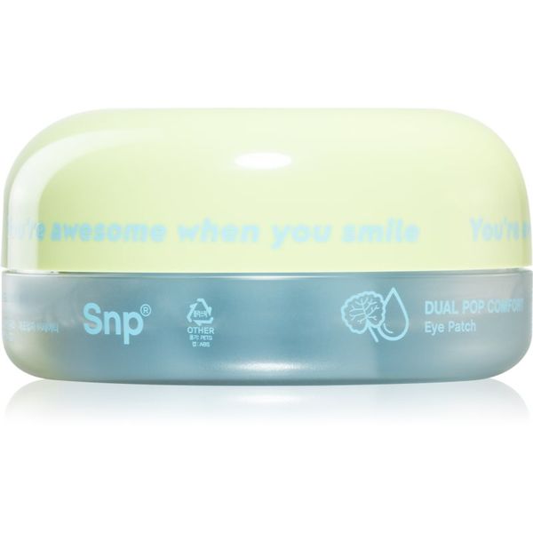 SNP SNP Dual Pop Comfort hidrogel maska za predel okoli oči s pomirjajočim učinkom 30x1,4 g