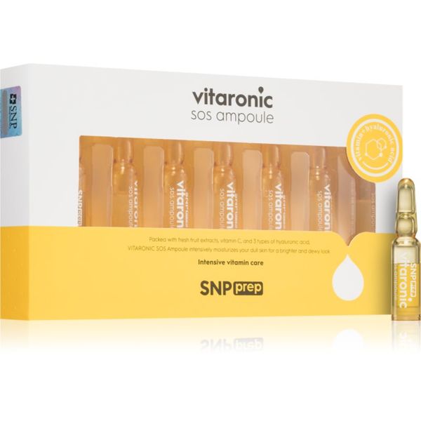 SNP SNP Prep Vitaronic posvetlitveni in obnovitveni serum v ampulah 7x1,5 ml