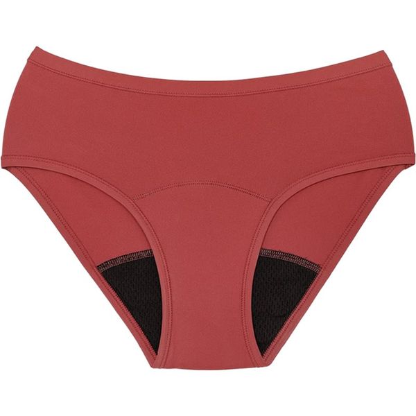 Snuggs Snuggs Period Underwear Classic: Heavy Flow Raspberry menstrualne hlačke iz blaga za močno menstruacijo velikost XS Raspberry 1 kos