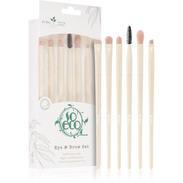 So Eco So Eco Eye & Brow set čopičev