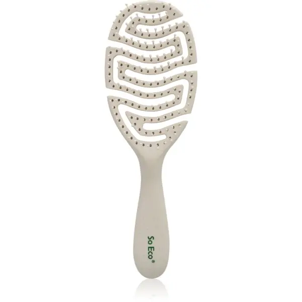 So Eco So Eco Flexi Curve Detangling Brush ovalna krtača za lažje razčesavanje las 1 kos