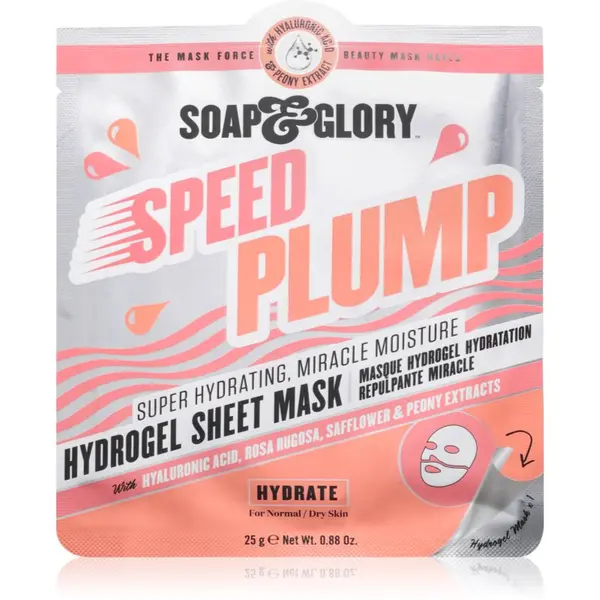 Soap & Glory Soap & Glory Speed Plump maska iz platna 25 g