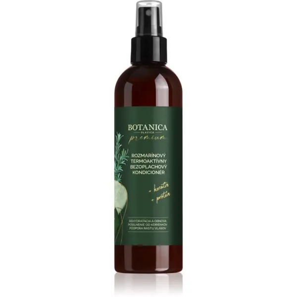 Soaphoria Soaphoria Botanica Slavica Rosemary Protective Leave-In Conditioner pršilo za zaščito las med toplotnim oblikovanjem z likalnikom ali kodralnikom 150
