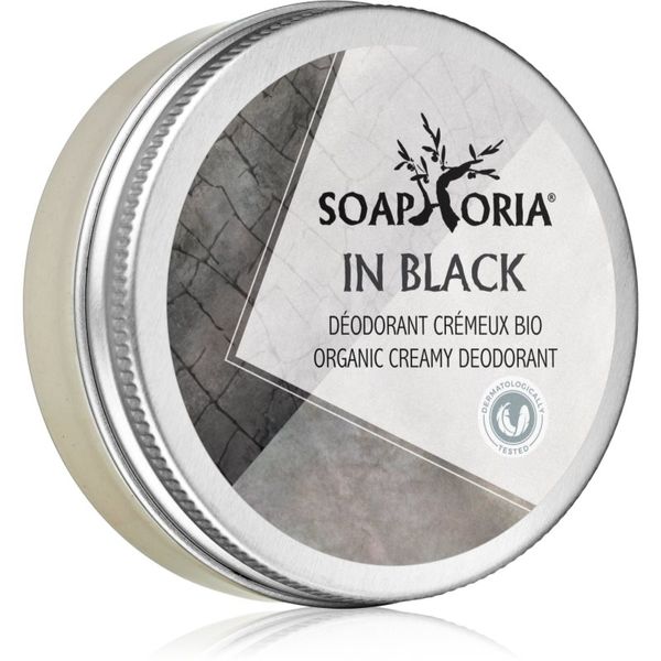 Soaphoria Soaphoria In Black organski kremasti dezodorant za moške 50 ml