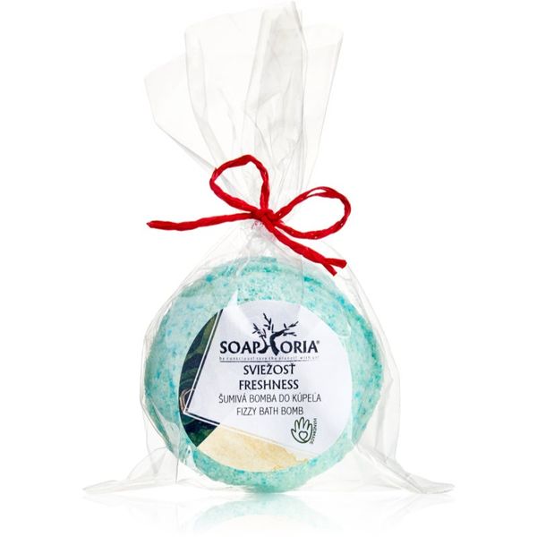 Soaphoria Soaphoria Inhale Exhale šumeča kopalna kroglica Svěžest 85 g