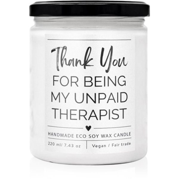 Soaphoria Soaphoria Thank You for Being My Unpaid Therapist dišeča sveča 220 ml