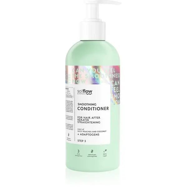 so!flow so!flow After Keratin Straightening Smoothing Conditioner balzam za glajenje las 400 ml