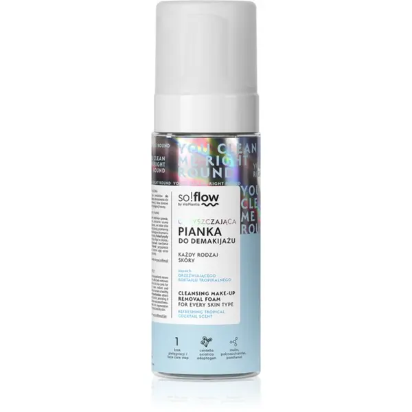 so!flow so!flow Cleansing Make-Up Removal Foam nežna pena za odstranjevanje ličil 170 ml