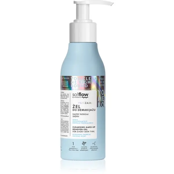 so!flow so!flow Cleansing Make-Up Removal Gel čistilni gel za odstranjevanje ličil za vse tipe kože 150 ml