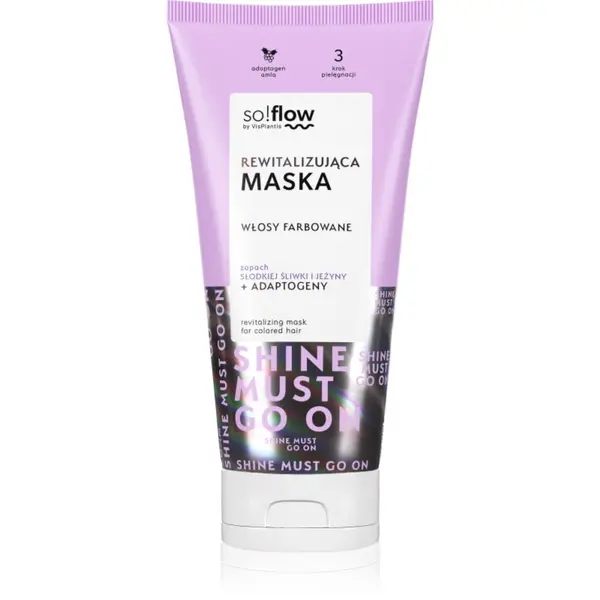 so!flow so!flow Coloured Hair Revitalizing Mask intenzivna revitalizacijska maska za barvane lase 200 ml