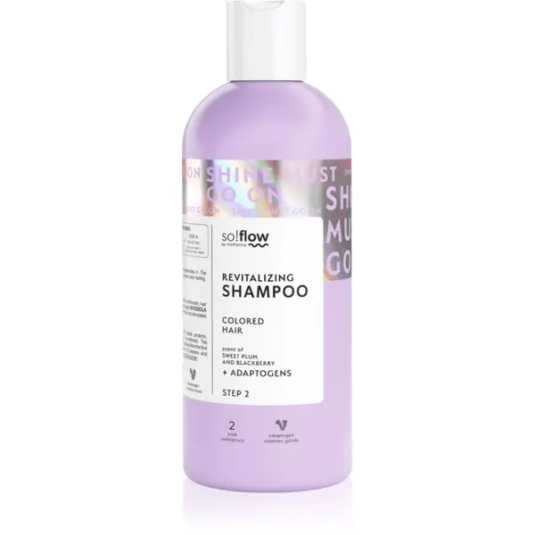 so!flow so!flow Coloured Hair Revitalizing Shampoo obnovitveni šampon za barvane lase 400 ml