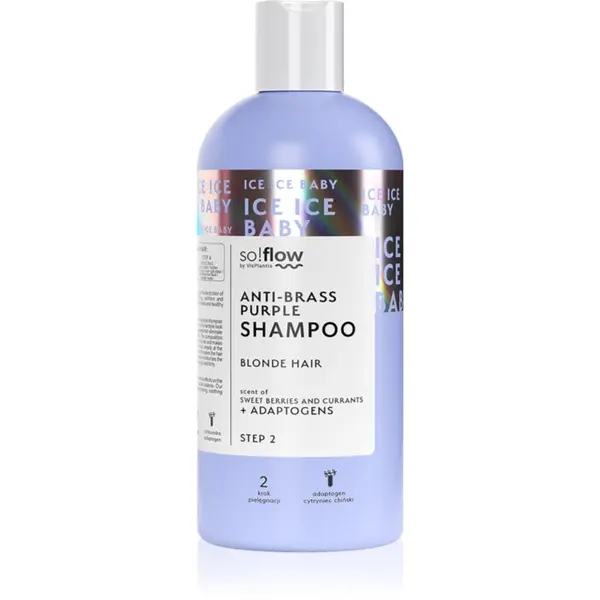 so!flow so!flow Cooling Shampoo Blonde Hair vijoličen šampon za nevtralizacijo rumenih odtenkov 300 ml