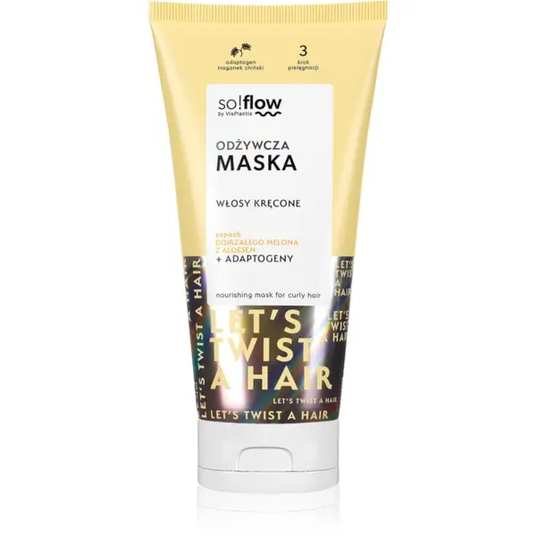 so!flow so!flow Curly Hair Nourishing Mask hranilna maska za kodraste lase 200 ml