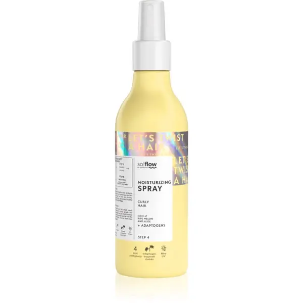 so!flow so!flow Curly Hair Nourishing Spray pršilo brez spiranja za kodraste lase 150 ml