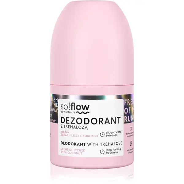so!flow so!flow Deodorant deodorant roll-on za ženske Scent Of Lychee with Coconut 50 ml
