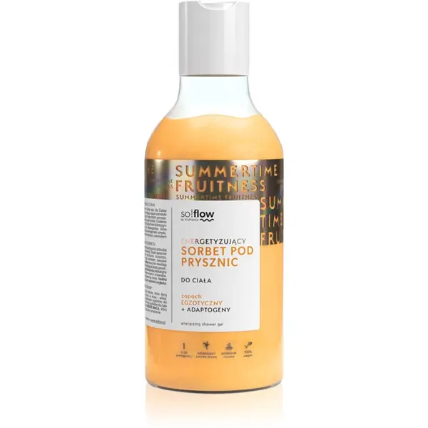 so!flow so!flow Energizing Shower Sorbet vlažilni sorbet za telo za tuš 400 ml
