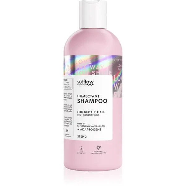 so!flow so!flow High Porosity Hair Humectant Shampoo šampon za lomljive in izčrpane lase 400 ml