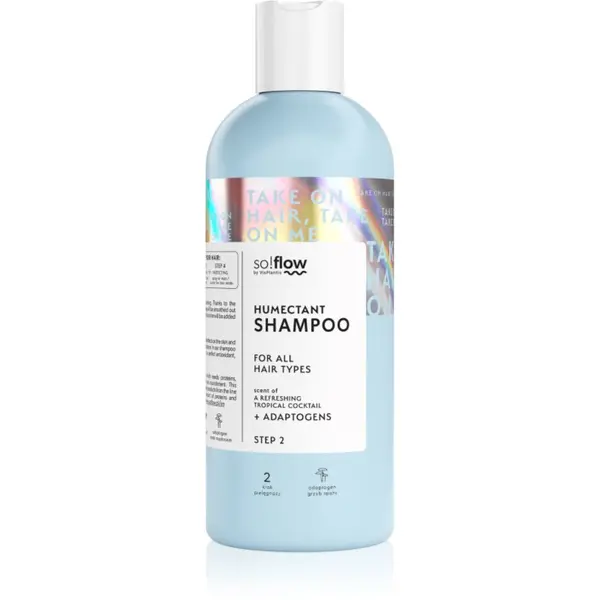so!flow so!flow Humectant Shampoo for All Hair Types vlažilni šampon za vse tipe las 400 ml