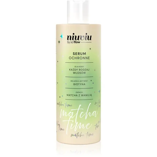 so!flow so!flow Matcha Time Protective Hair Serum krepilni serum za šibke, obremenjene lase 150 ml