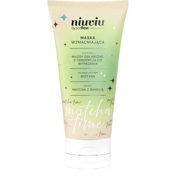 so!flow so!flow Matcha Time Strengthening Hair Mask intenzivna hranilna maska za poškodovane in krhke lase 200 ml