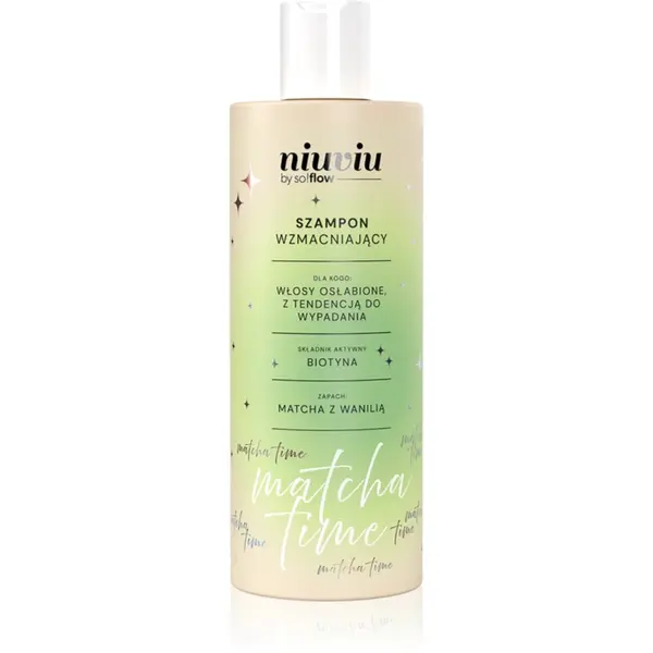 so!flow so!flow Matcha Time Strengthening Shampoo šampon za okrepitev las za šibke lase 300 ml