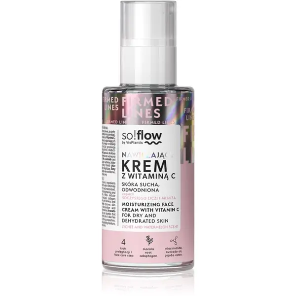 so!flow so!flow Moisturizing Face Cream With Vitamin C vlažilna krema z vitaminom C 50 ml
