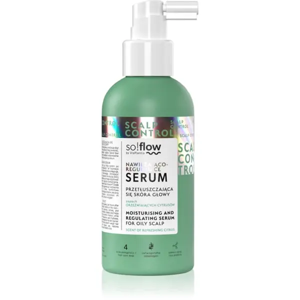 so!flow so!flow Oily Scalp Moisturising and Regulating Serum serum za problematično in mastno kožo 150 ml