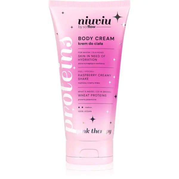 so!flow so!flow Raspberry Creamy Shake Body Cream krema za telo 200 ml