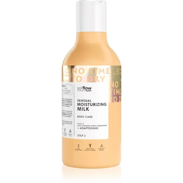 so!flow so!flow Sensual Moisturizing Shower Milk losjon za telo Orange With Cardamom 400 ml