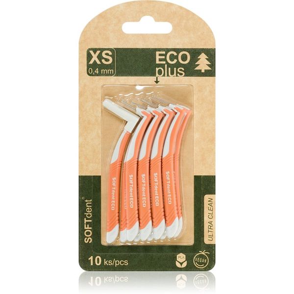 SOFTdent SOFTdent ECO Interdental brushes medzobne ščetke 0,4 mm 10 kos