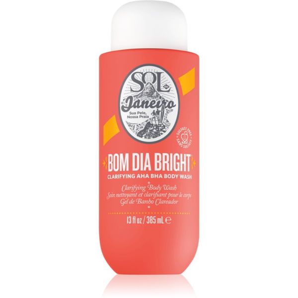 Sol de Janeiro Sol de Janeiro Bom Dia™ Bright Body Wash eksfoliacijski gel za prhanje z gladilnim učinkom 385 ml