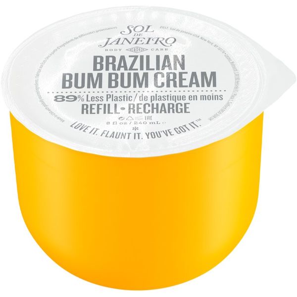 Sol de Janeiro Sol de Janeiro Brazilian Bum Bum Cream učvrstitvena in gladilna krema za zadnjico in boke nadomestno polnilo 240 ml