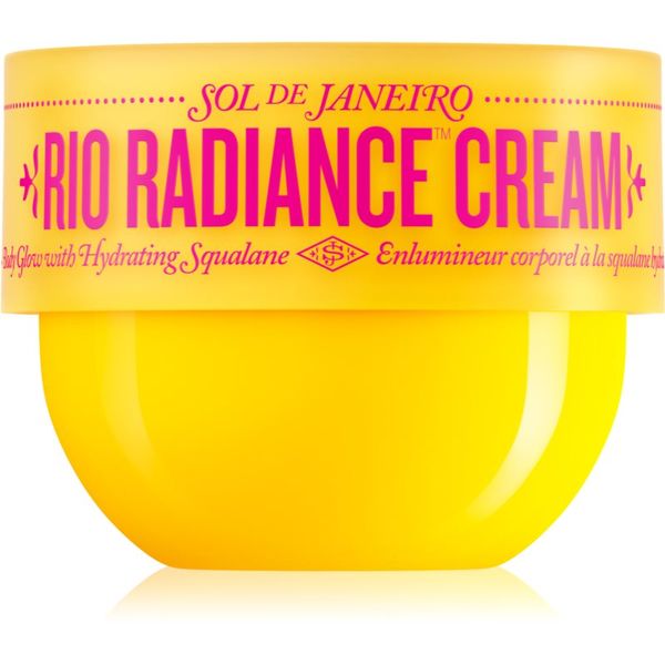 Sol de Janeiro Sol de Janeiro Rio Radiance Cream posvetlitvena krema za telo z vlažilnim učinkom 240 ml