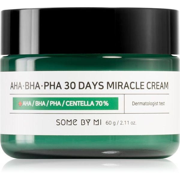 Some By Mi Some By Mi AHA∙BHA∙PHA 30 Days Miracle multiaktivna krema s pomirjajočim učinkom 60 ml