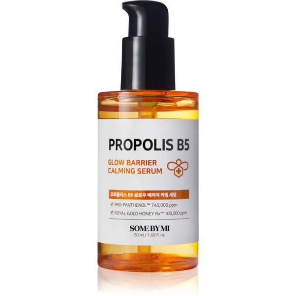 Some By Mi Some By Mi Propolis B5 Glow Barrier regeneracijski in posvetlitveni serum s pomirjajočim učinkom 50 ml