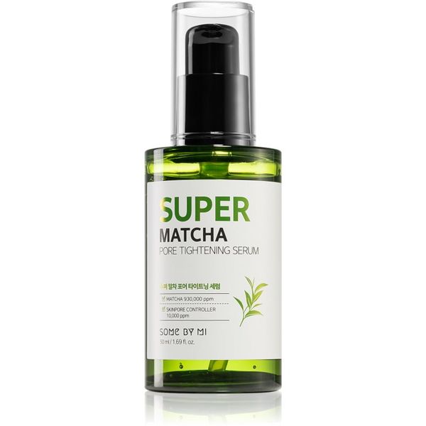 Some By Mi Some By Mi Super Matcha Pore Tightening pomirjajoči serum proti sijaju in razširjenim poram 50 ml