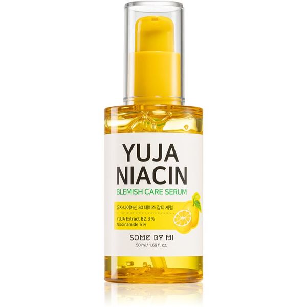 Some By Mi Some By Mi Yuja Niacin Blemish Care serum za osvetljevanje za problematično kožo, akne 50 ml