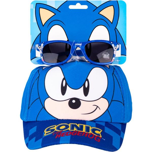 Sonic the Hedgehog Sonic the Hedgehog Set Cap & Sunglasses set za otroke 3+ years Size 53 cm 2 kos