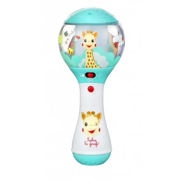 Sophie La Girafe Sophie La Girafe Vulli Electronic Rattle elektronska ropotuljica 3m+ 1 kos