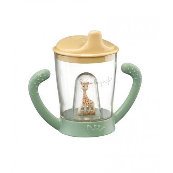 Sophie La Girafe Sophie La Girafe Vulli Non-Drip Cup skodelica Beige 6m+ 180 ml