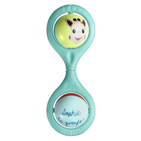 Sophie La Girafe Sophie La Girafe Vulli Rattle ropotuljica Green 3m+ 1 kos