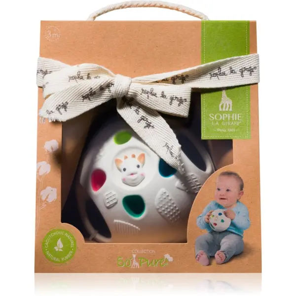 Sophie La Girafe Sophie La Girafe Vulli Senso Ball kontrastna žogica 3m+ 1 kos