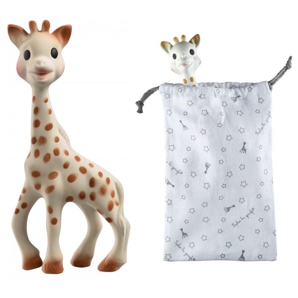 Sophie La Girafe Sophie La Girafe Vulli Teether With Storage Bag igrača za dojenčke 0+ m 1 kos