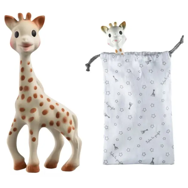 Sophie La Girafe Sophie La Girafe Vulli Teether With Storage Bag igrača za dojenčke 0+ m 1 kos