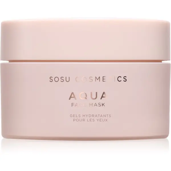 SOSU Cosmetics SOSU Cosmetics Aqua Face Mask intenzivno vlažilna maska za obraz 50 g