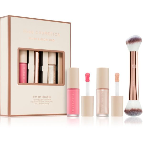 SOSU Cosmetics SOSU Cosmetics Blush & Glow Trio darilni set za obraz