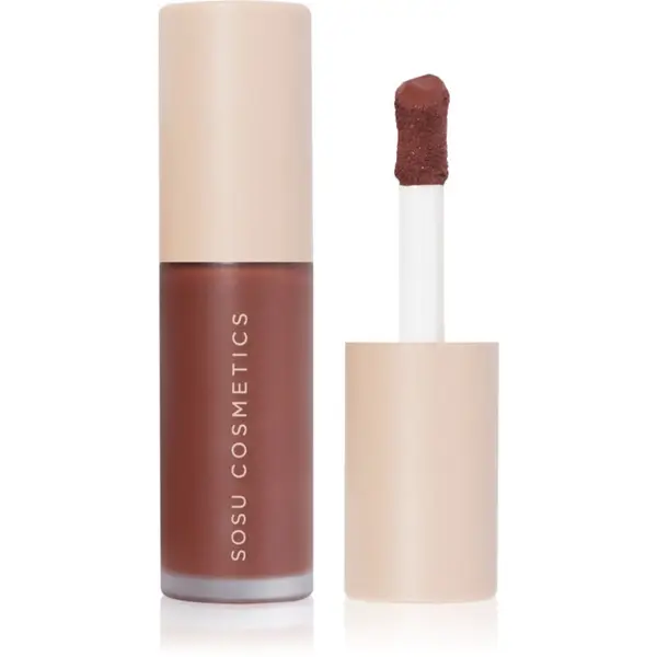 SOSU Cosmetics SOSU Cosmetics Liquid Blush tekoče rdečilo odtenek Toasted Cherry 9 ml