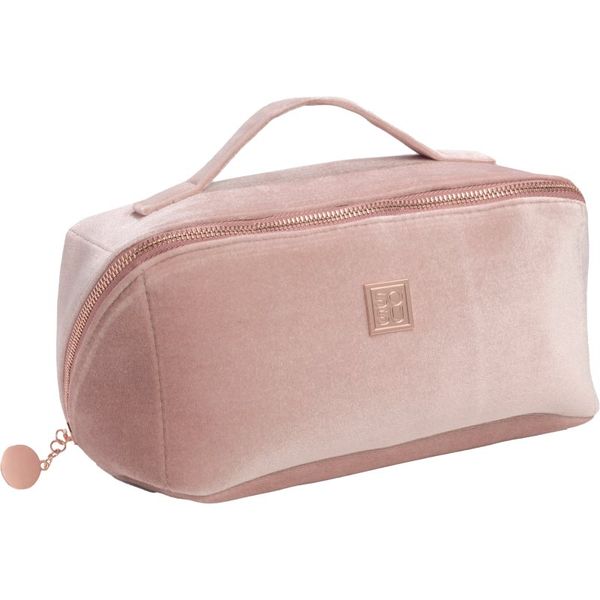 SOSU Cosmetics SOSU Cosmetics Luxury Velvet Vanity Bag Velika kozmetična torbica za ženske odtenek Nude 1 kos